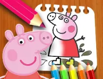 Peppapig Coloring Book